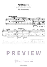 April Preludes - Preview Page 1