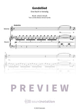 Gondellied - Preview Page 1