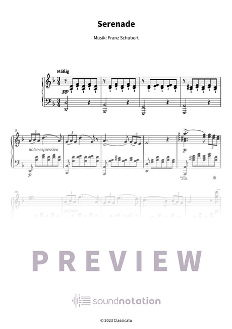 Serenade - Preview Page 1