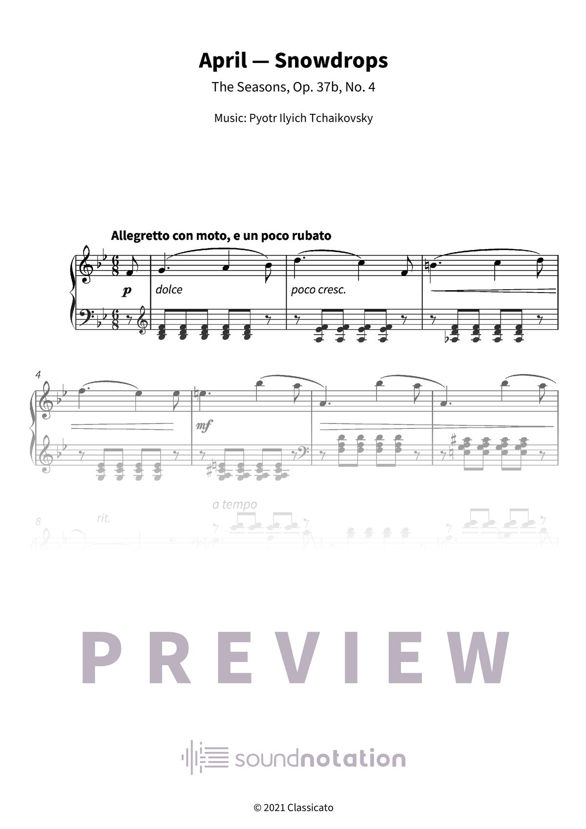 April — Snowdrops - Preview Page 1