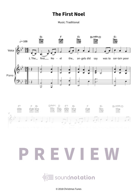 The First Noel - Preview Page 1