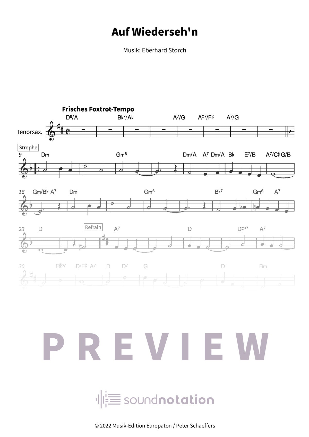 Auf Wiederseh'n - Preview Page 1