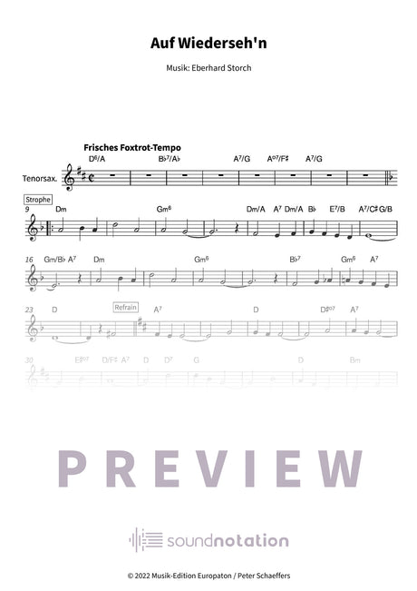 Auf Wiederseh'n - Preview Page 1