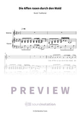 Die Affen rasen durch den Wald - Preview Page 1