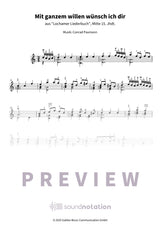 Mit ganzem willen wünsch ich dir - Preview Page 1