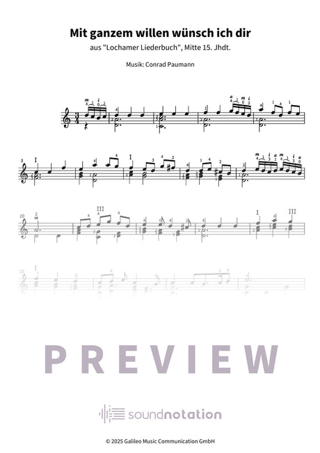 Mit ganzem willen wünsch ich dir - Preview Page 1