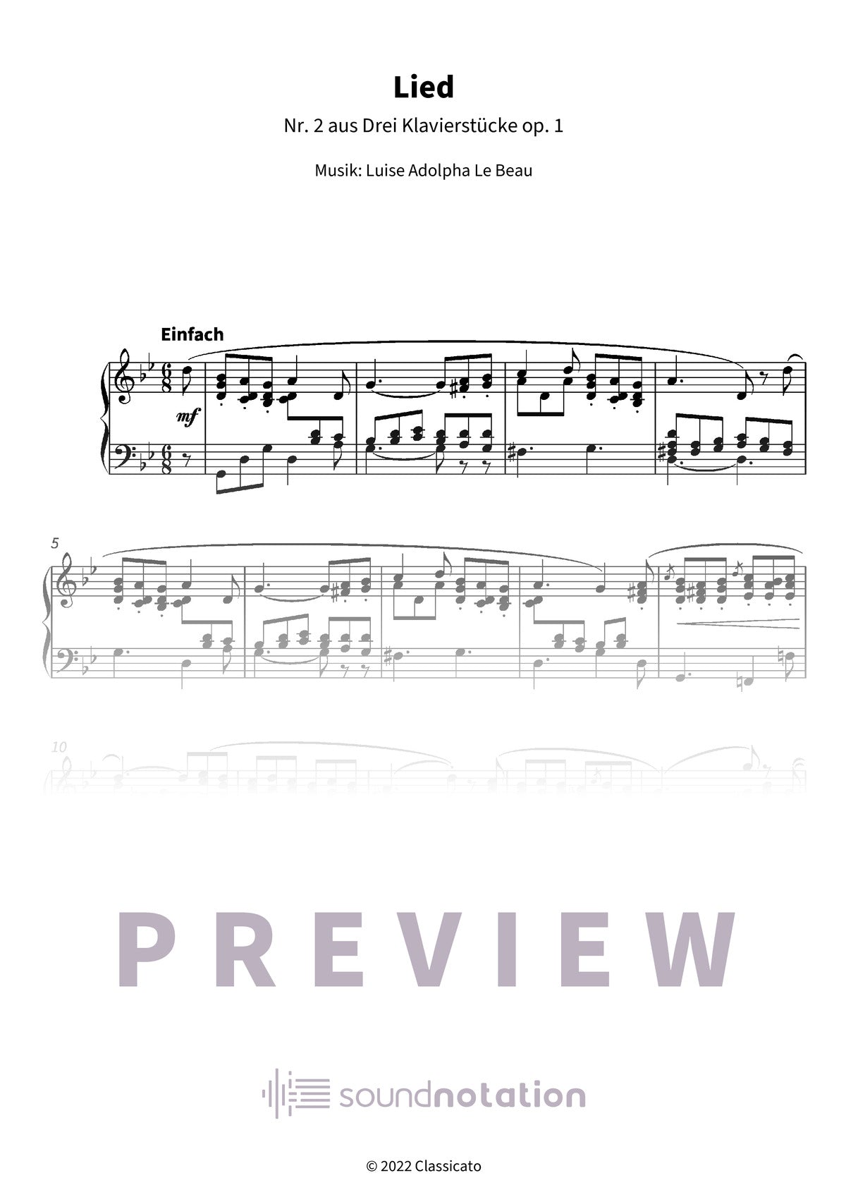 Lied - Preview Page 1
