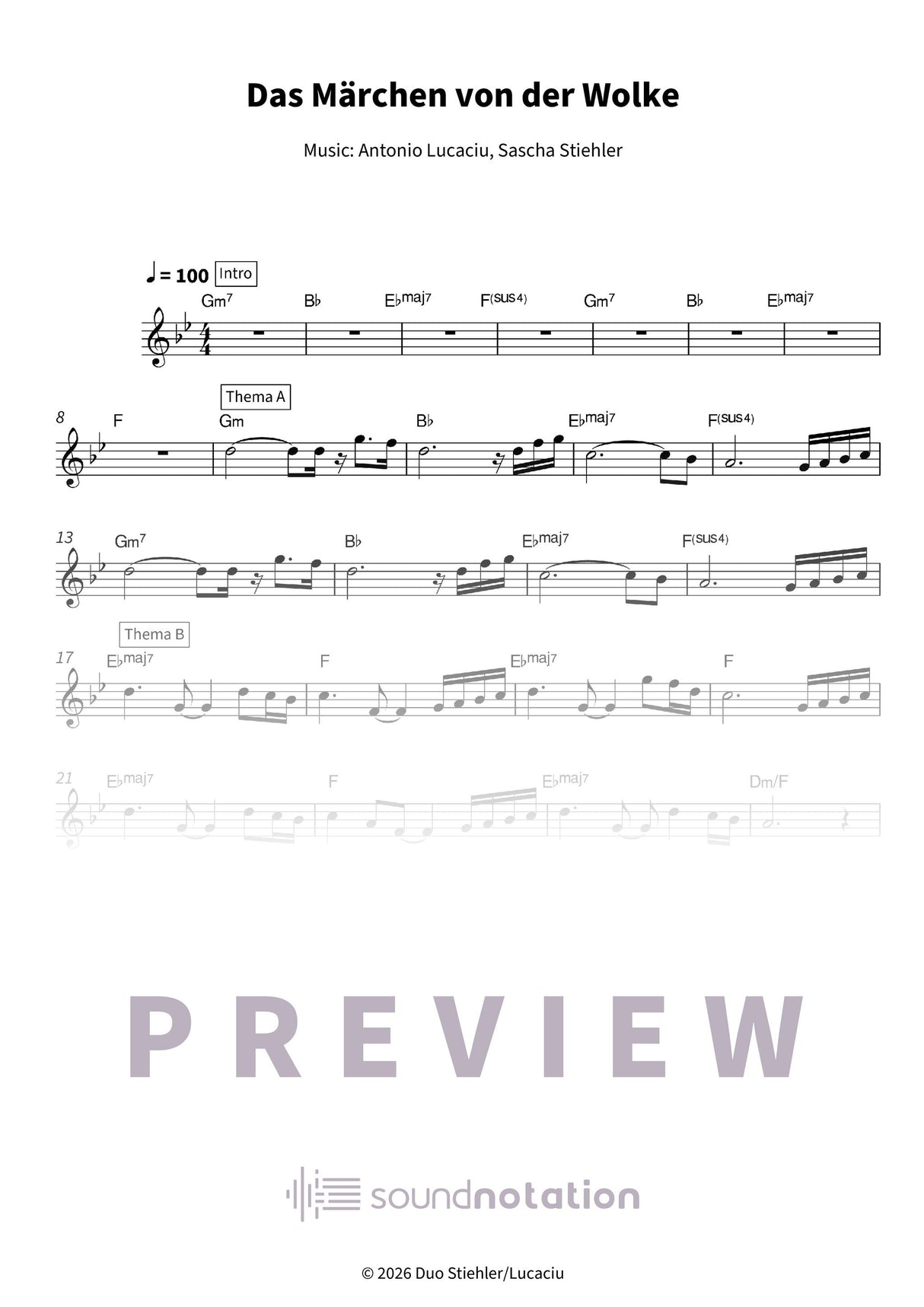 Das Märchen von der Wolke - Preview Page 1