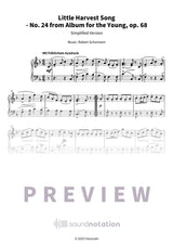 Little Harvest Song - Preview Page 1