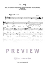 So Long - Preview Page 1