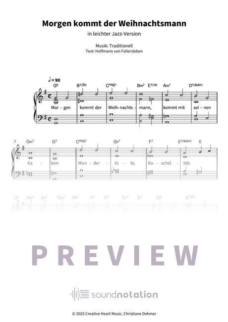 Morgen kommt der Weihnachtsmann - Preview Page 1