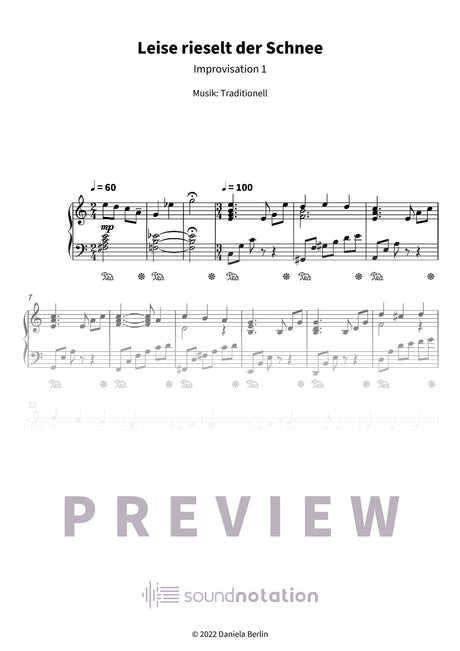 Leise rieselt der Schnee - Preview Page 1