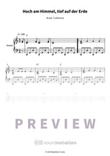 Hoch am Himmel, tief auf der Erde - Preview Page 1