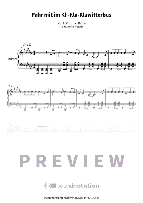 Fahr mit im Kli-Kla-Klawitterbus (Kli-Kla-Klawitter) - Preview Page 1