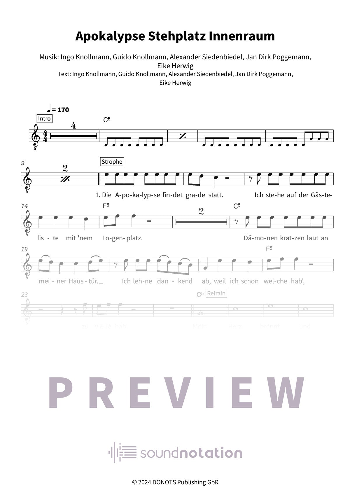 Apokalypse Stehplatz Innenraum - Preview Page 1