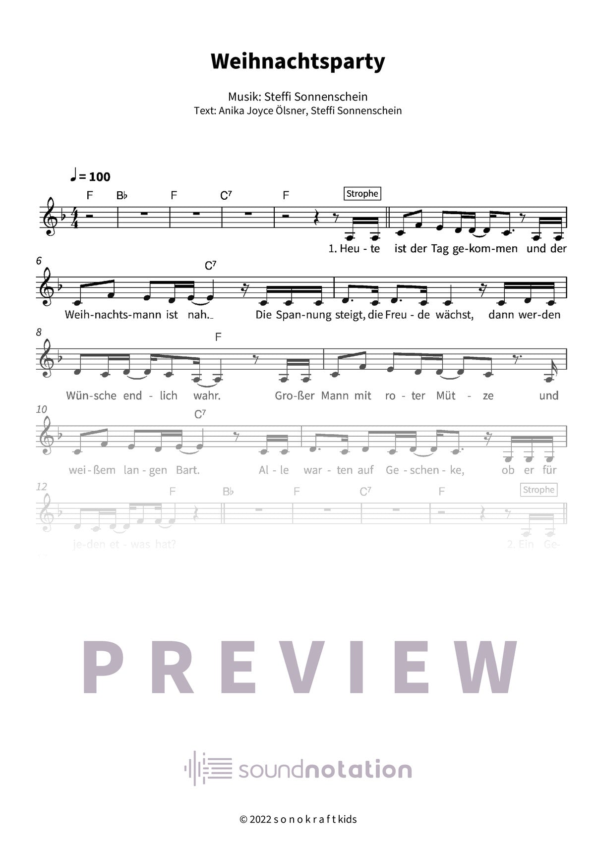 Weihnachtsparty - Preview Page 1