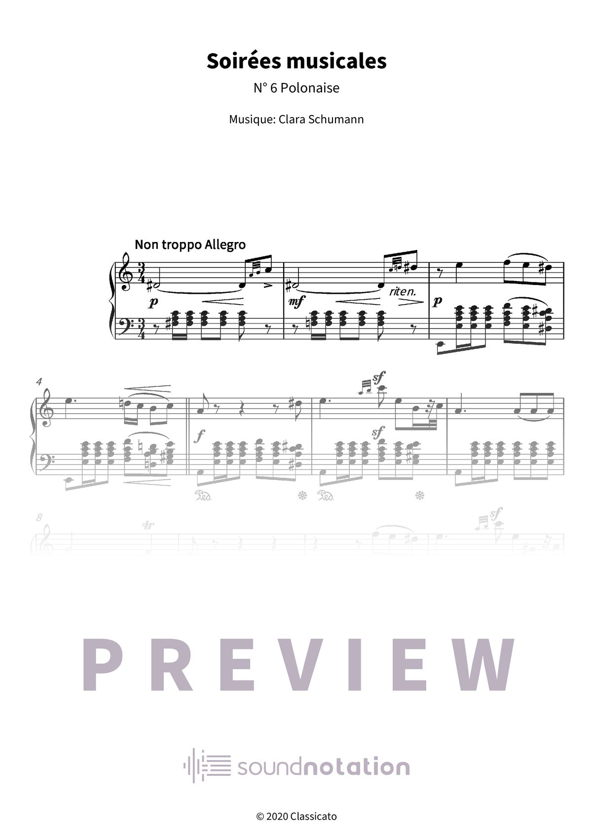 Soirées musicales - Preview Page 1