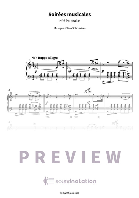 Soirées musicales - Preview Page 1