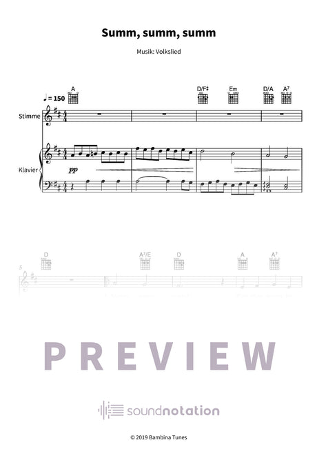 Summ, summ, summ - Preview Page 1