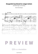Morgenlich leuchtend im rosigen Schein - Preview Page 1