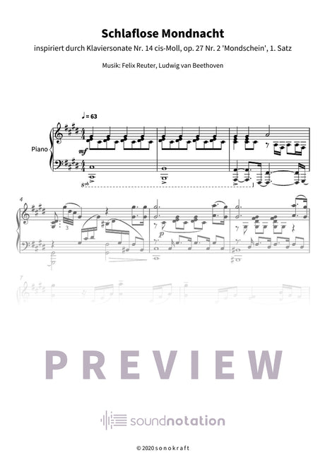 Schlaflose Mondnacht - Preview Page 1