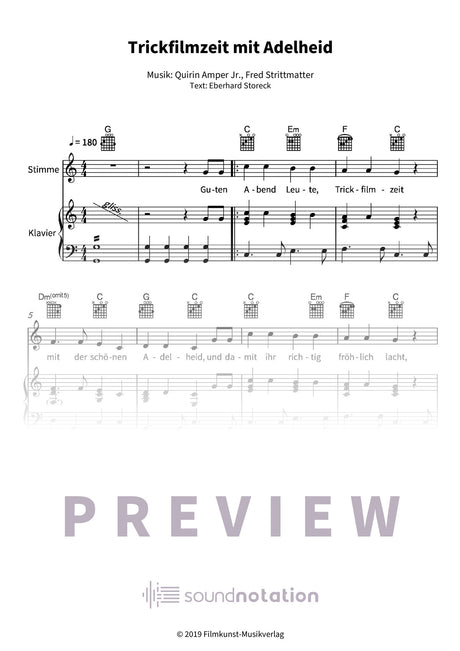 Trickfilmzeit mit Adelheid - Preview Page 1