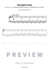 Moonlight Sonata - Preview Page 1