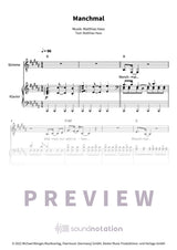 Manchmal - Preview Page 1