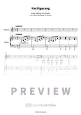 Nachtgesang - Preview Page 1