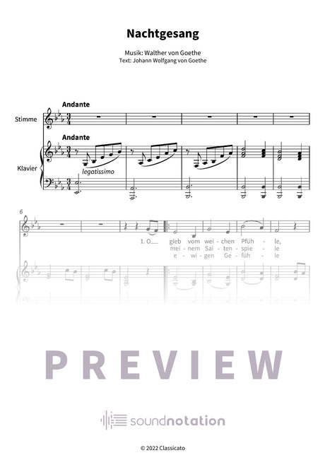 Nachtgesang - Preview Page 1