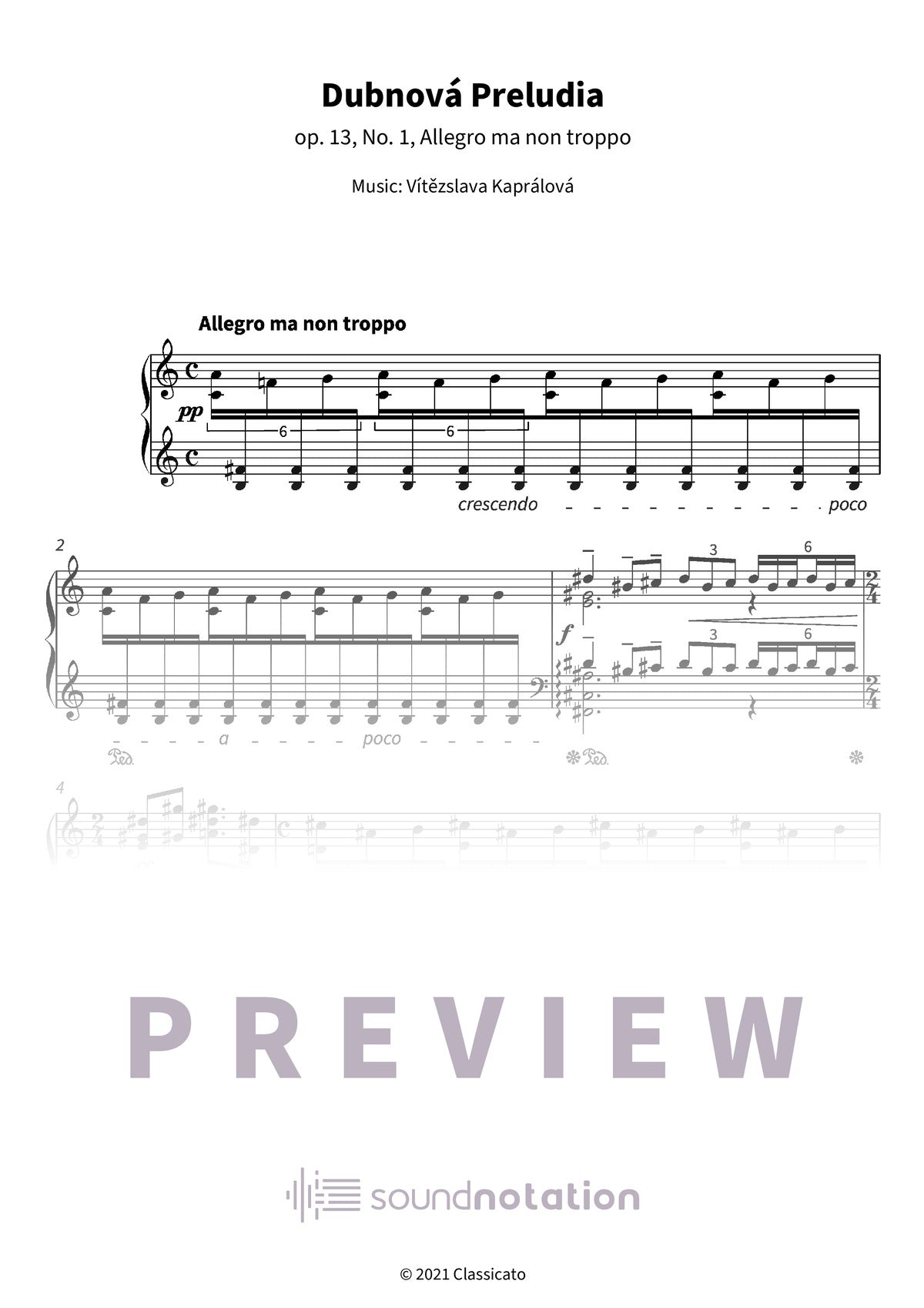 Dubnová Preludia - Preview Page 1