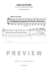 Dubnová Preludia - Preview Page 1