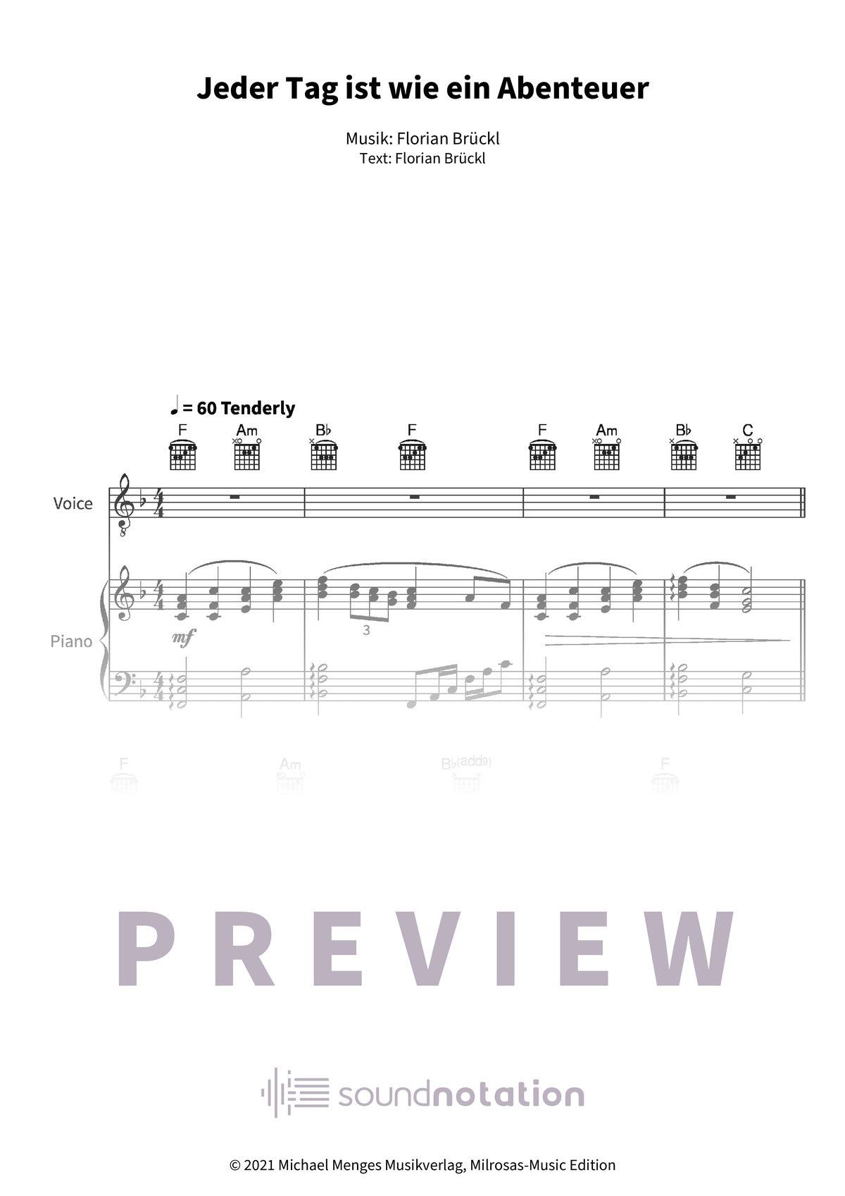 Jeder Tag ist wie ein Abenteuer - Preview Page 1