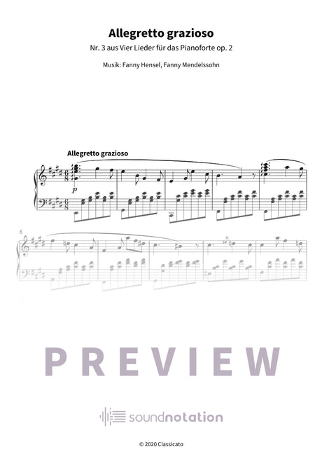 Allegretto grazioso - Preview Page 1