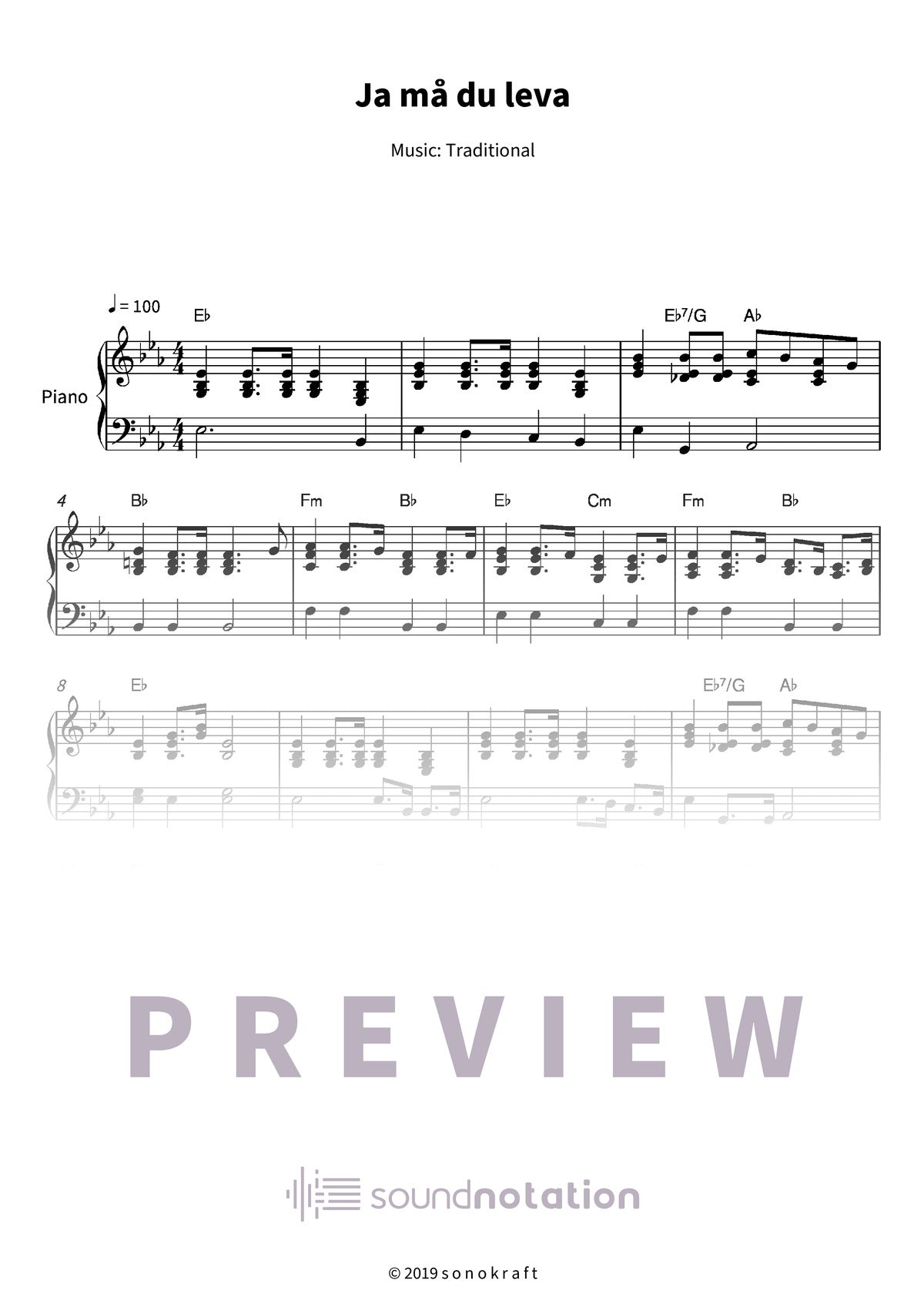 Ja må du leva - Preview Page 1