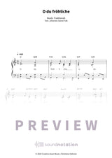 O du fröhliche - Preview Page 1