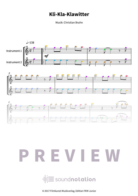 Kli-Kla-Klawitter - Preview Page 1