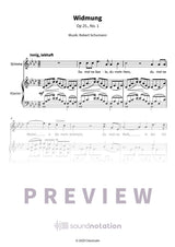 Widmung - Preview Page 1