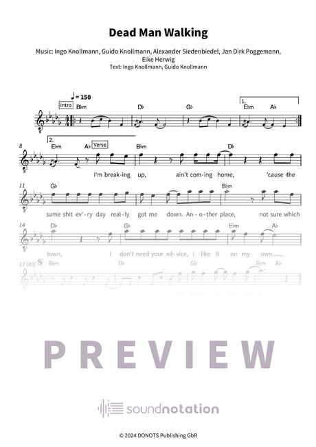 Dead Man Walking - Preview Page 1