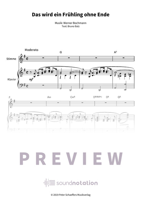 Das wird ein Frühling ohne Ende - Preview Page 1