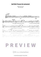 Auf die Fresse ist umsonst - Preview Page 1