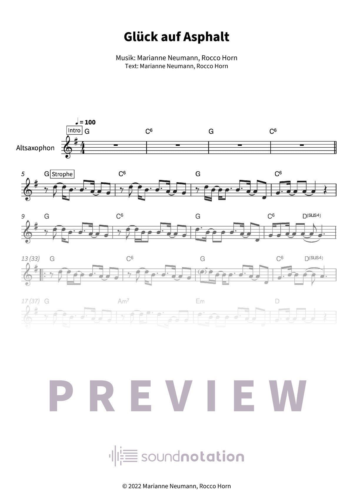 Glück auf Asphalt - Preview Page 1