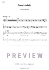 Cossack Lullaby - Preview Page 1