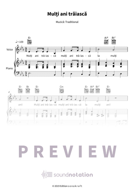 Mulți ani trăiască - Preview Page 1