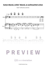 Guten Abend, schön' Abend, es weihnachtet schon - Preview Page 1