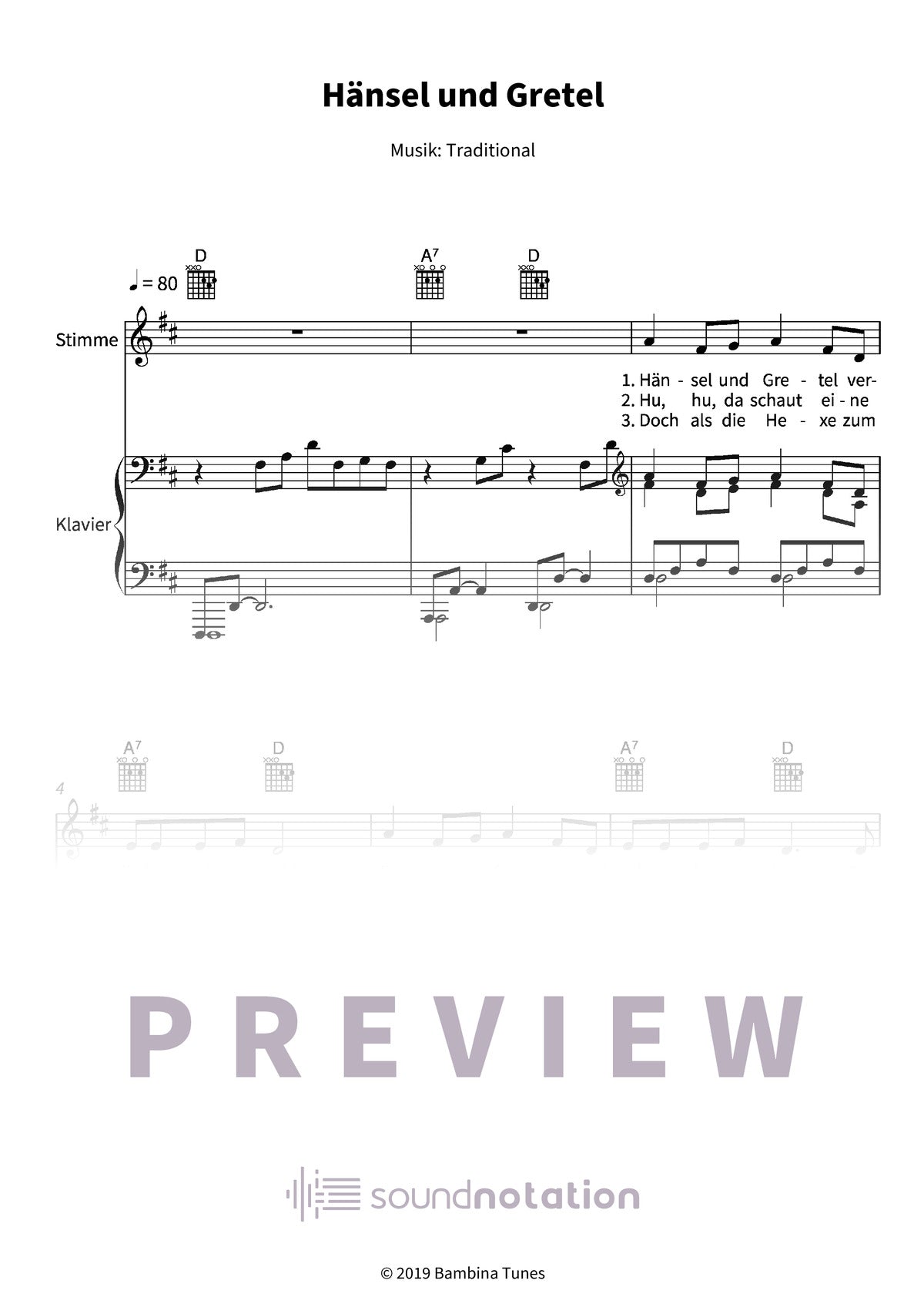 Hänsel und Gretel - Preview Page 1