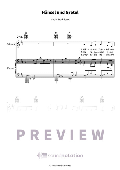 Hänsel und Gretel - Preview Page 1