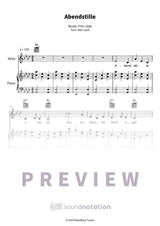 Abendstille - Preview Page 1