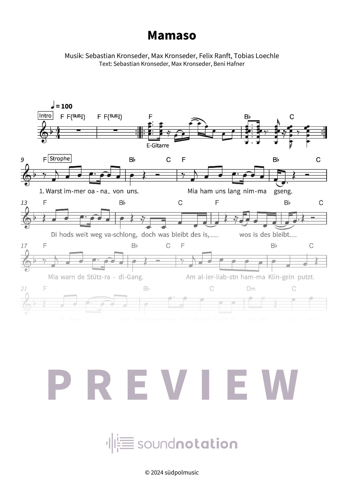Mamaso - Preview Page 1