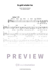 Es geht wieder los - Preview Page 1